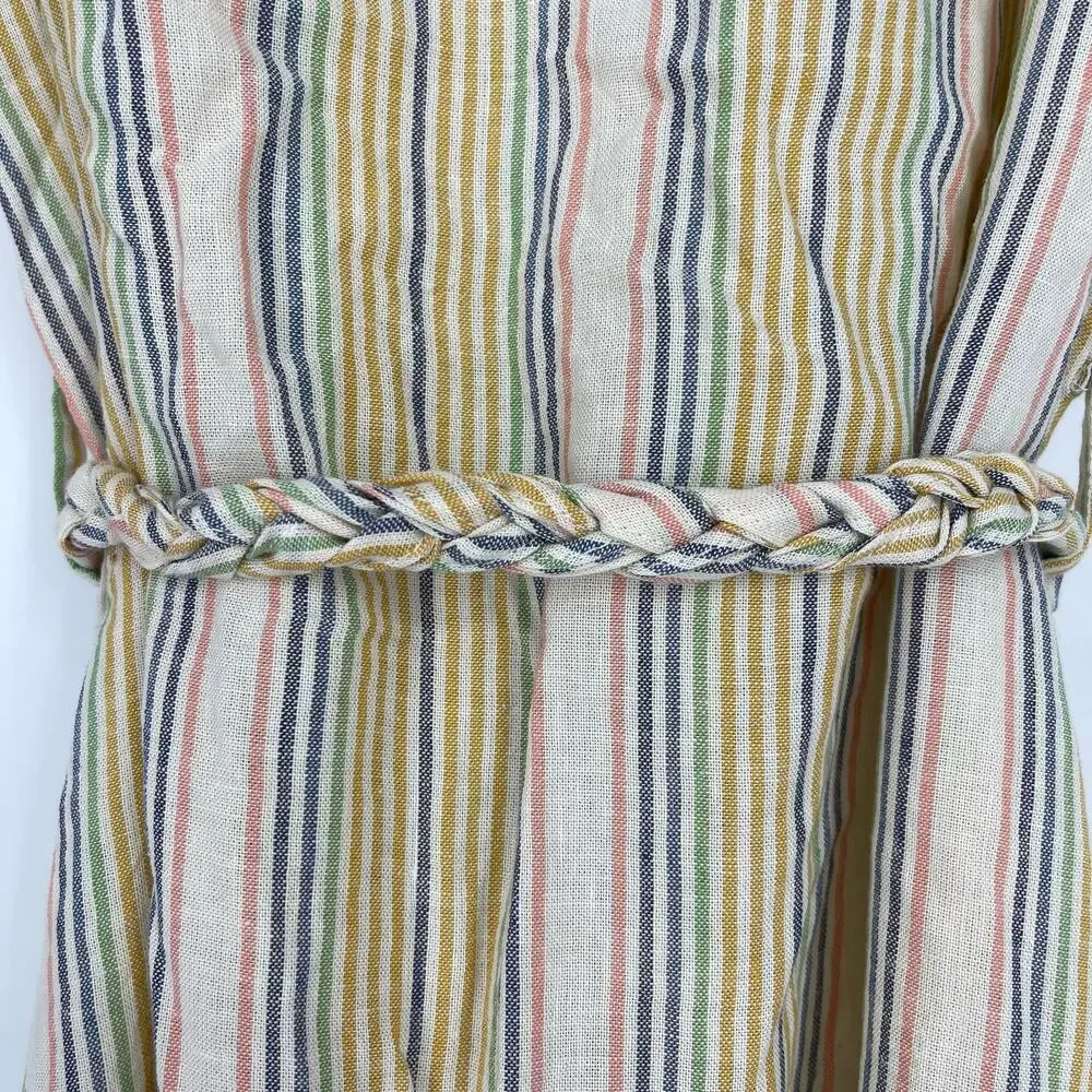 Marine Layer Laney Mini Dress Beachy Stripe V2 Size‎ Medium NWT